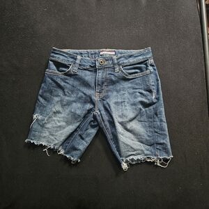 Womens Denim Blue Jean Shorts Size 0